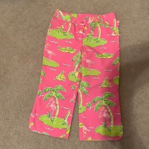 Lily Pulitzer flamingo girl’s pants
